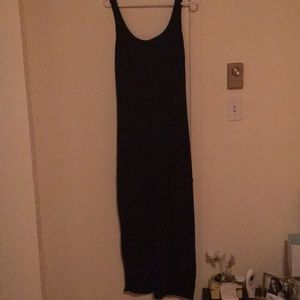 Long black dress